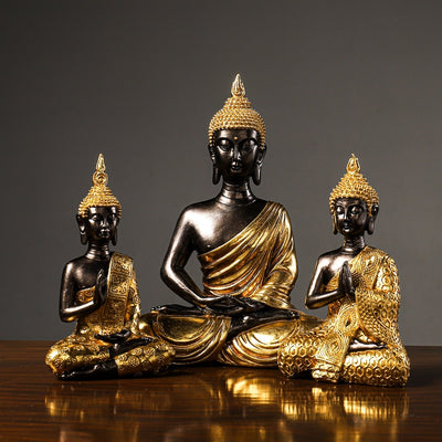 Figurka Złoty Buddha