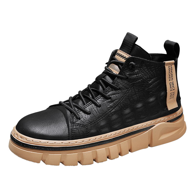 Sneakersy skórzane Tiengo