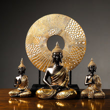 Załaduj obraz do przeglądarki galerii, Figurka Złoty Buddha
