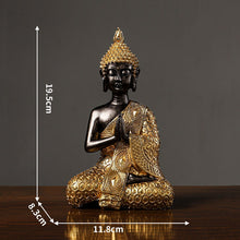 Załaduj obraz do przeglądarki galerii, Figurka Złoty Buddha
