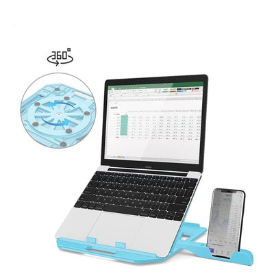 RestIt - Regulowana podstawka pod laptopa z wentylatorem