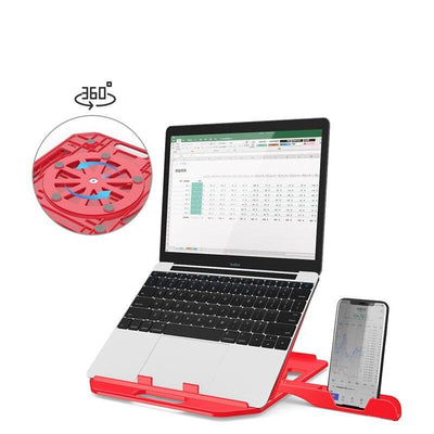 RestIt - Regulowana podstawka pod laptopa z wentylatorem