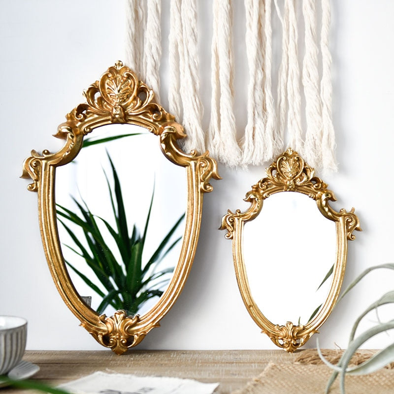 Wytworne Lustro Glam w Stylu Vintage