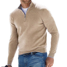 Załaduj obraz do przeglądarki galerii, Zeno - Sweter z zamkiem V-neck
