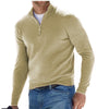 Zeno - Sweter z zamkiem V-neck