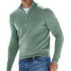 Zeno - Sweter z zamkiem V-neck